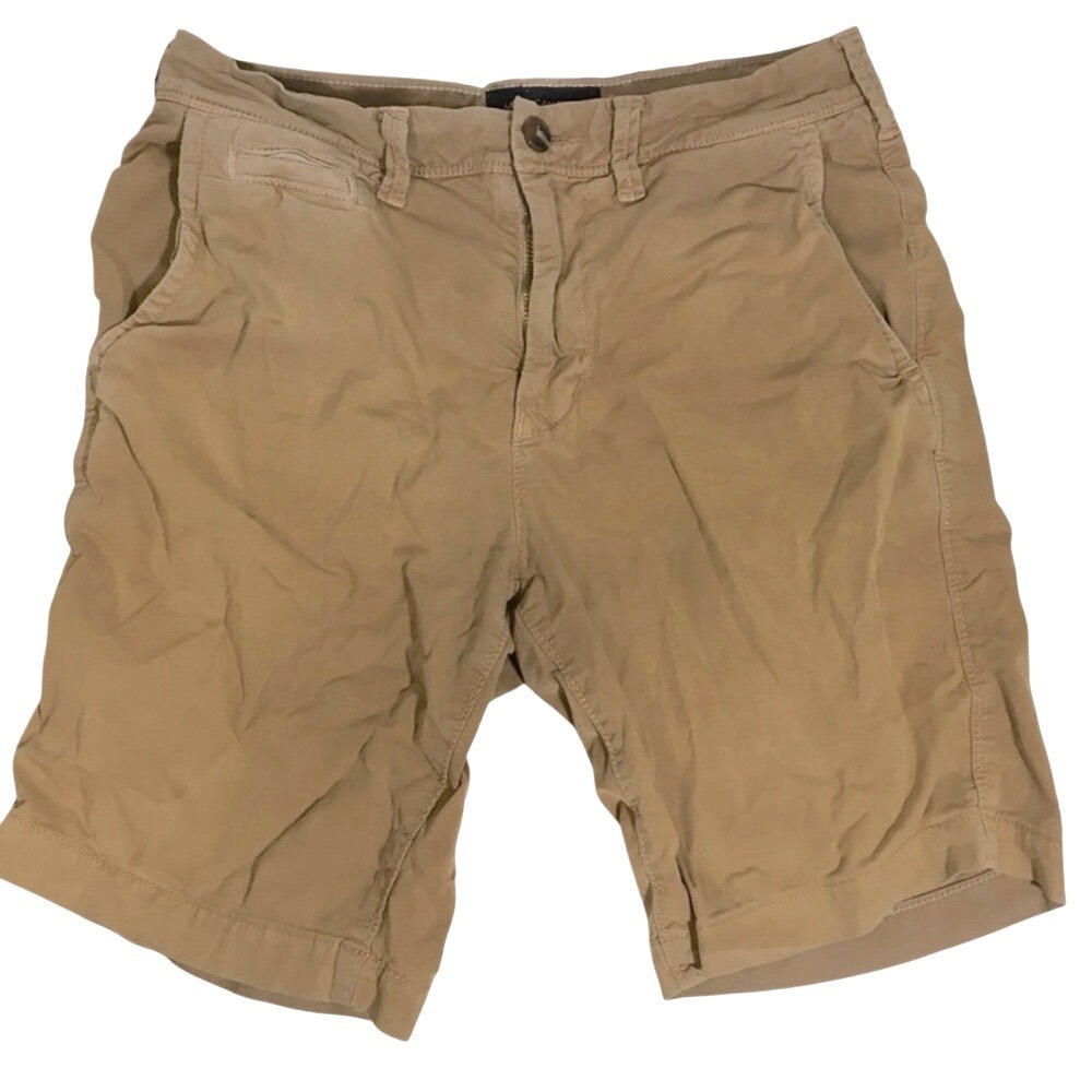 American Eagle Next Level‎ Flex Slim Chino Shorts 28 Tan